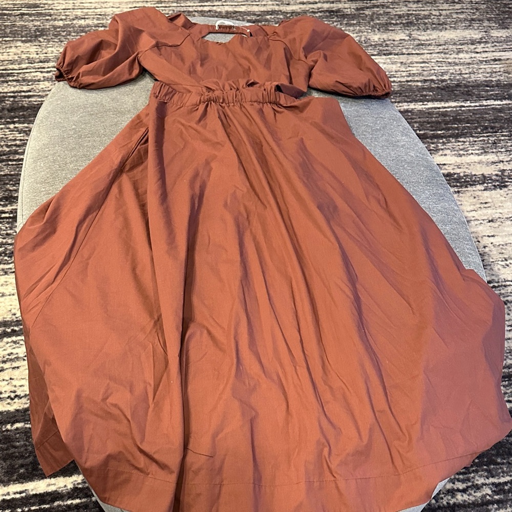 Abercrombie & Fitch Maxi Cut-Out Dress